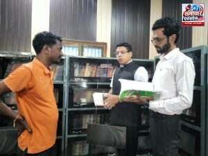 राज्यसभा सचिवालय के ज्वाइंट डायरेक्टर ने सबरहद पंचायत भवन का किया निरीक्षण