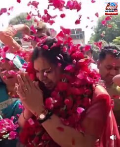 नारी शक्ति के रूप में दिव्य ऊर्जा का प्रकाश, दिव्या मित्तल के आगमन पर उमड़ा जनसैलाब